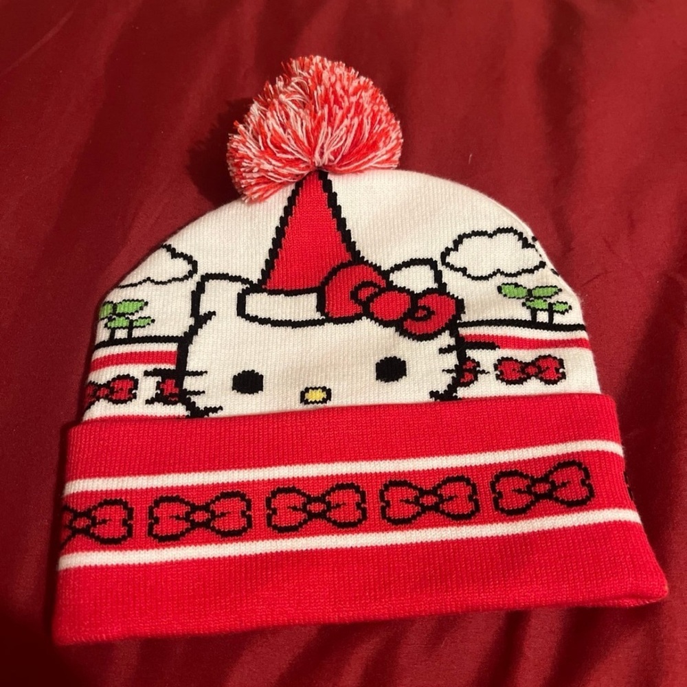 Hello kitty universal studios beanie